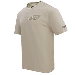Philadelphia Eagles Pro Standard Drop Shoulder T-Shirt Tan