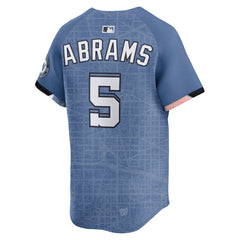MLB CJ Abrams Washington Nationals Nike 2025 City Connect Limited Jersey - Blue