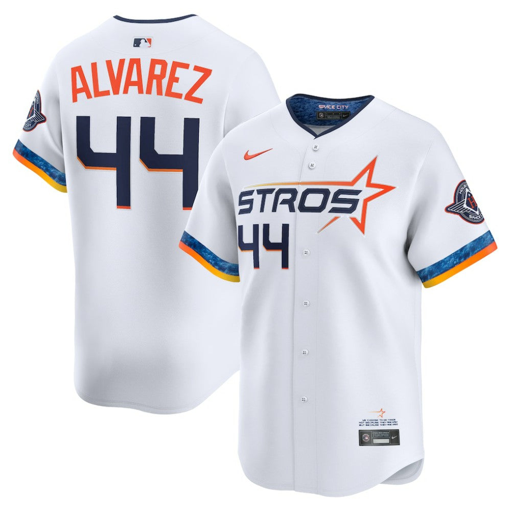 MLB Yordan Alvarez Houston Astros Nike 2025 City Connect Limited Player Jersey - White