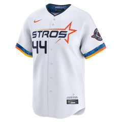Yordan Alvarez Houston Astros Nike 2025 City Connect Limited Player Jersey - White Jerseys
