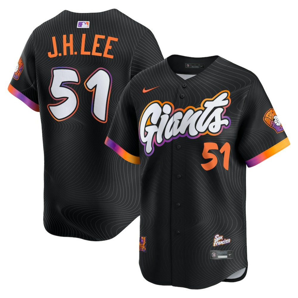 MLB Jung Hoo Lee San Francisco Giants Nike 2025 City Connect Limited Jersey - Black