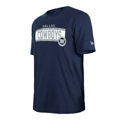 Dallas Cowboys New Era 3rd Down High Density Print T-Shirt Navy