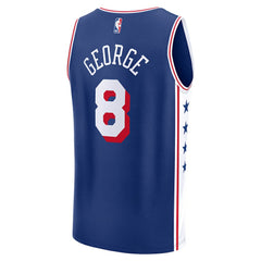 NBA Paul George Philadelphia 76ers Fast Break Replica Player Jersey - Icon Edition - Royal