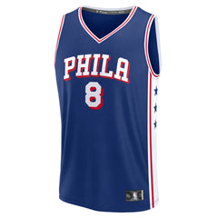 NBA Paul George Philadelphia 76ers Youth Fast Break Replica Player Jersey - Icon Edition - Royal