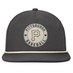 Pittsburgh Pirates Fanatics Closer Adjustable Hat - Charcoal Hats