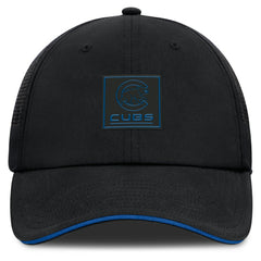 Chicago Cubs Fanatics Level Up Driver Adjustable Hat - Black Hats