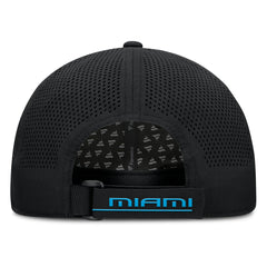 Miami Marlins Fanatics Level Up Driver Adjustable Hat - Black Hats