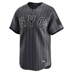 MLB New York Mets Nike City Connect Limited Jersey - Gray