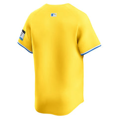 MLB Boston Red Sox Nike City Connect Limited Jersey - Gold