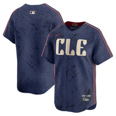 MLB Cleveland Guardians Nike City Connect Limited Jersey - Navy