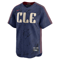 MLB Cleveland Guardians Nike City Connect Limited Jersey - Navy