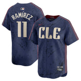MLB Jos¨¦ Ram¨ªrez Cleveland Guardians Nike City Connect Limited Player Jersey - Navy