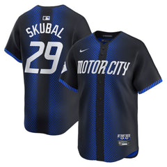 MLB Tarik Skubal Detroit Tigers Nike City Connect Limited Jersey - Navy