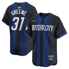 MLB Riley Greene Detroit Tigers Nike City Connect Limited Jersey - Navy