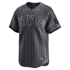 MLB Francisco Lindor New York Mets Nike City Connect Limited Jersey - Gray