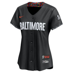 MLB Baltimore Orioles Nike Women's City Connect Limited Jersey - Black
