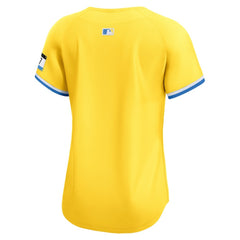 MLB Boston Red Sox Nike Women's City Connect Limited Jersey - Yellow