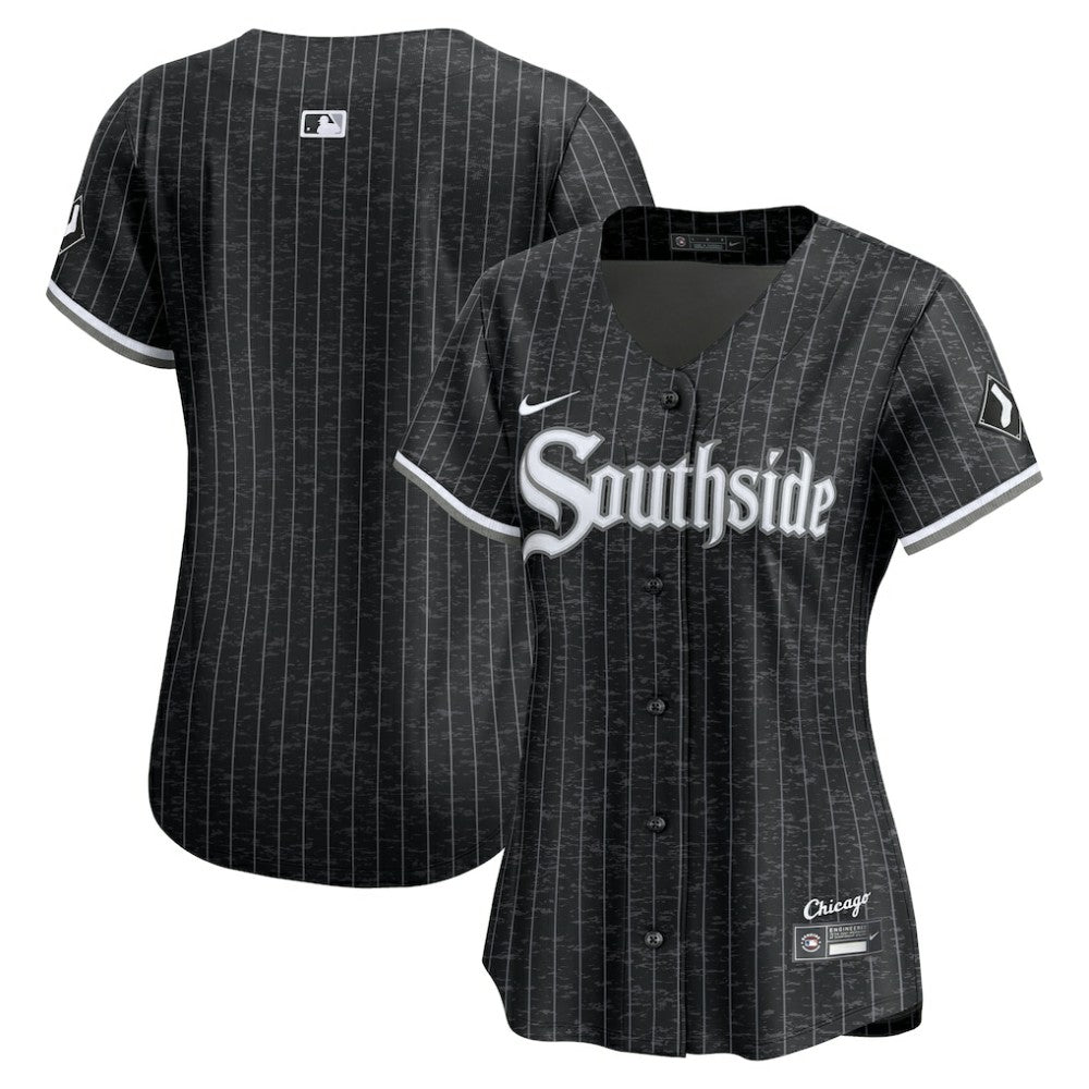MLB Chicago White Sox Nike Women's City Connect Limited Jersey - Black