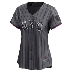 MLB New York Mets Nike Women's City Connect Limited Jersey - Gray