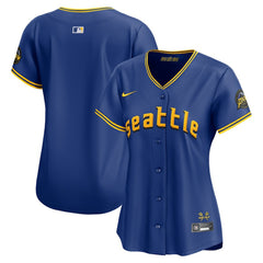 MLB Seattle Mariners Nike Women's City Connect Limited Jersey - Royal