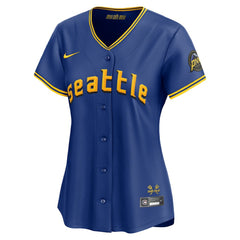 MLB Seattle Mariners Nike Women's City Connect Limited Jersey - Royal