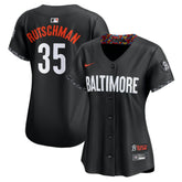 MLB Adley Rutschman Baltimore Orioles Nike Women's City Connect Limited Jersey?¨C Black