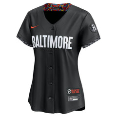 MLB Adley Rutschman Baltimore Orioles Nike Women's City Connect Limited Jersey?¨C Black