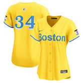 MLB David Ortiz Boston Red Sox Nike Women's City Connect Limited Jersey - Gold