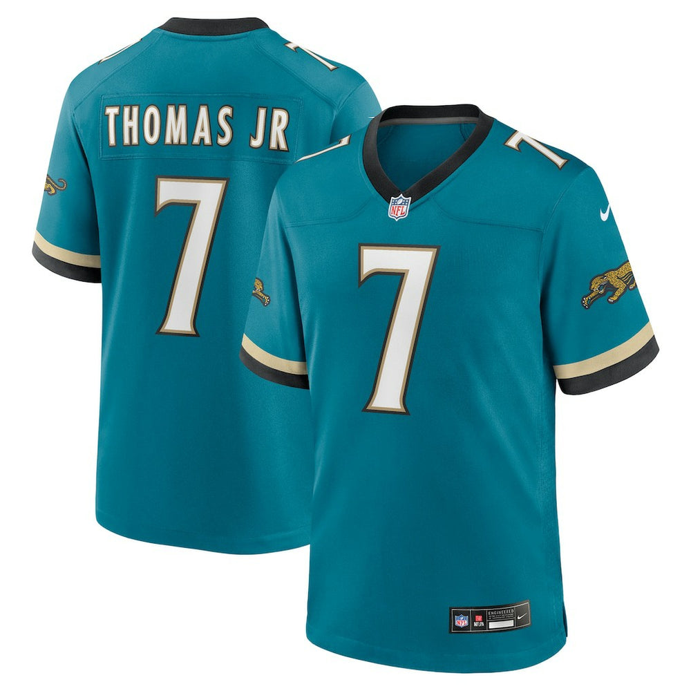 NFL Brian Thomas Jr. Jacksonville Jaguars Alternate Game Jersey - Teal