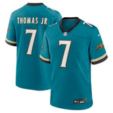 Brian Thomas Jr. Jacksonville Jaguars Alternate Game Jersey Teal