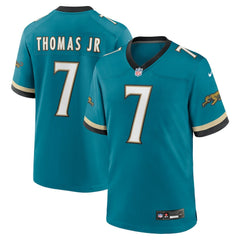 NFL Brian Thomas Jr. Jacksonville Jaguars Alternate Game Jersey - Teal