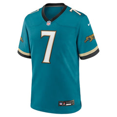 NFL Brian Thomas Jr. Jacksonville Jaguars Alternate Game Jersey - Teal