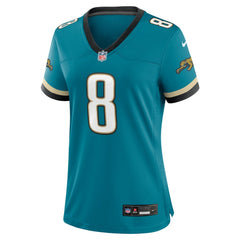 NFL Mark Brunell Jacksonville Jaguars Women's Prowler Throwback Retired Player Game Jersey - Teal