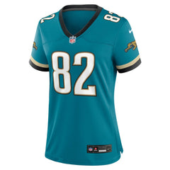 NFL Jimmy Smith Jacksonville Jaguars Women's Prowler Throwback Retired Player Game Jersey - Teal
