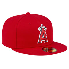 Los Angeles Angels New Era Game Authentic Collection On Field 59FIFTY Fitted Hat - Red Hats