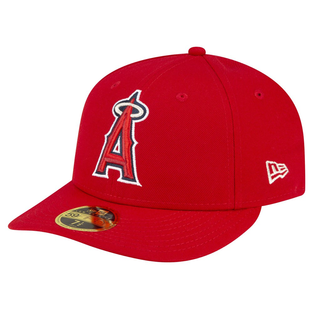 Los Angeles Angels New Era Game Authentic Collection On-Field Low Profile 59FIFTY Fitted Hat - Red Hats