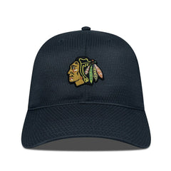 NHL Chicago Blackhawks Levelwear Matrix Adjustable Hat - Black