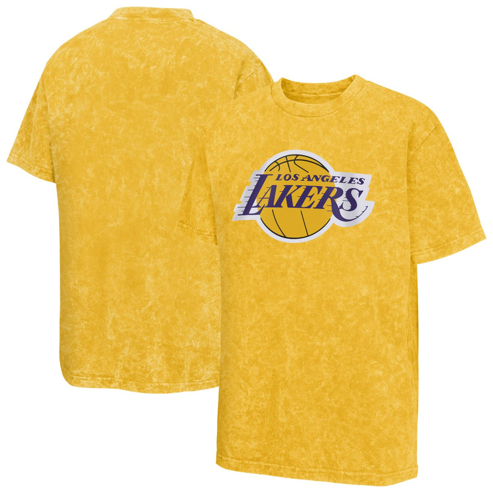 Los Angeles Lakers Youth Rugged Defense T-Shirt Gold