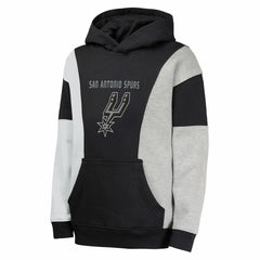 San Antonio Spurs Youth Ace In the Hole Pullover Hoodie Black