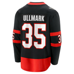 NHL Linus Ullmark Ottawa Senators Fanatics Home Premier Breakaway Player Jersey - Black