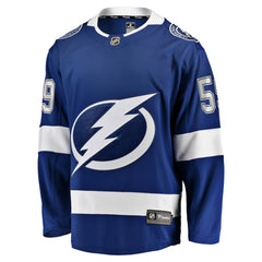 NHL Jake Guentzel Tampa Bay Lightning Fanatics Home Premier Breakaway Player Jersey - Blue