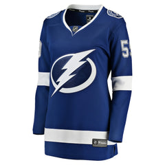 NHL Jake Guentzel Tampa Bay Lightning Fanatics Women's Home Premier Breakaway Player Jersey Breakaway Jersey - Blue