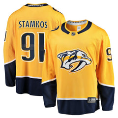 NHL Steven Stamkos Nashville Predators Fanatics Home Premier Breakaway Player Jersey - Gold