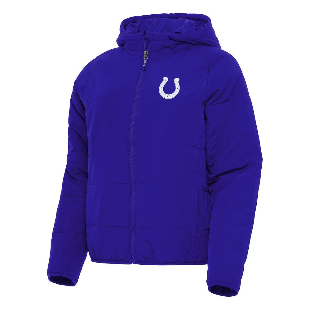 Indianapolis Colts Antigua Women's Universe Full-Zip Hoodie Jacket Royal