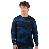 Dallas Cowboys Starter Thursday Night Gridiron Long Sleeve T-Shirt- Navy
