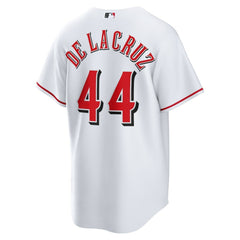 MLB Elly De La Cruz Cincinnati Reds Nike Alternate 2 Replica Jersey - White