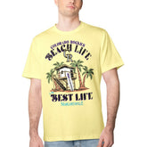 Colorado Rockies Margaritaville Beach Hut Graphic T-Shirt - Yellow T-shirts