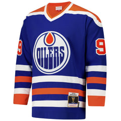 NHL Wayne Gretzky Edmonton Oilers 1979-80 Power Play Jersey - Royal