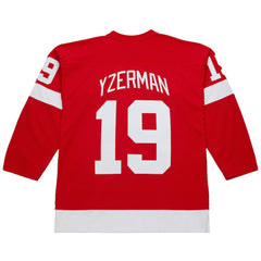 NHL Steve Yzerman Detroit Red Wings 1996-97 Power Play Jersey - Scarlet