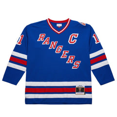 NHL Mark Messier New York Rangers 1993-94 Power Play Jersey - Royal